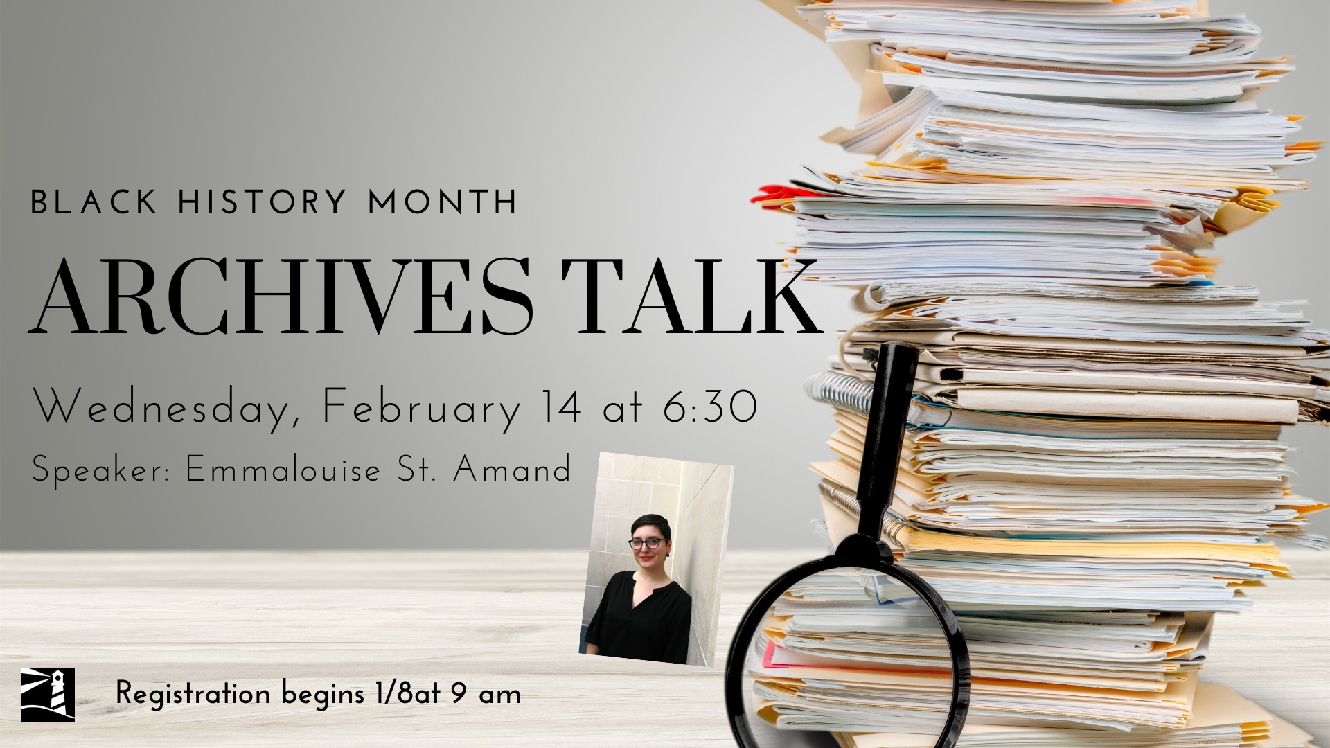 Archives talk on Wed. 2/14 at 6:30pm
