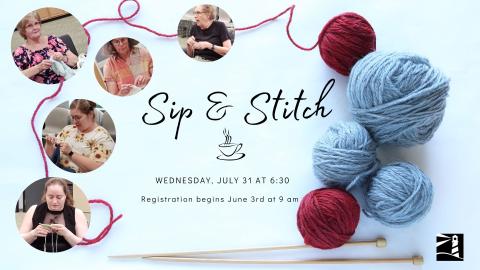 Sip And Stitch