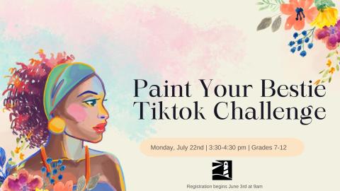 Paint Your Bestie Tiktok Challenge