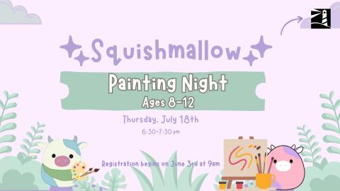 Squishmallow Painting Night