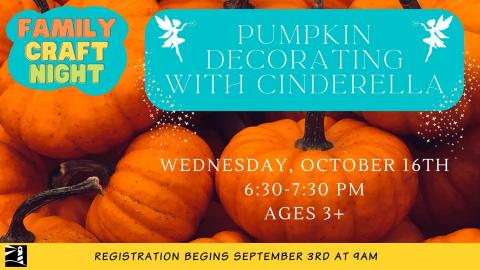 Family Craft Night: Pumpkin Decorating