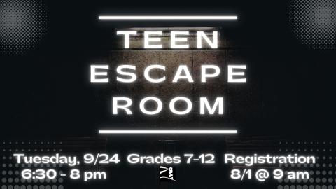 Teen Escape Room