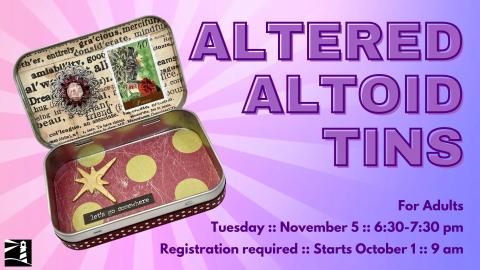 Altered Altoid Tins