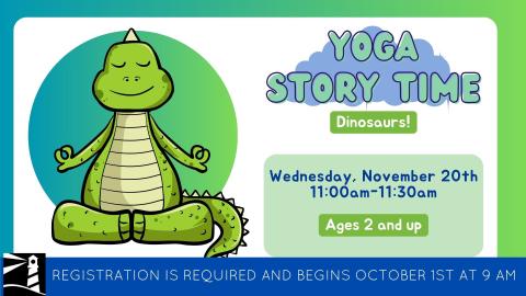 Yoga Storytime: Dinosaurs