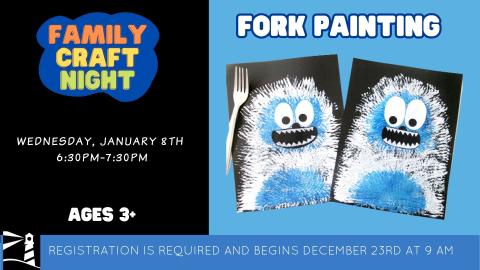 Family Craft Night: Fork Painting