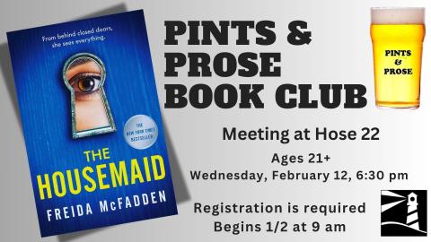 Pints & Prose: The Housemaid