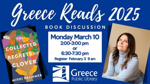 Greece Reads Book Discussion