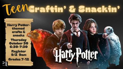 Teen Craftin' and Snackin'