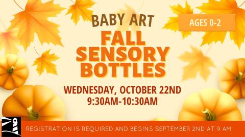 Baby Art: Fall Sensory Bottles