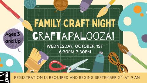 Family Craft Night: Craftapalooza