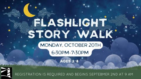 Flashlight Story Walk for Children