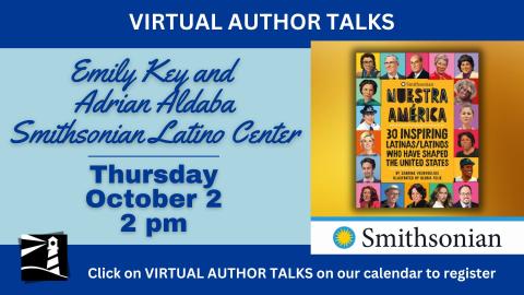 Virtual Author Talk: Emily Key and Adrian Aldaba