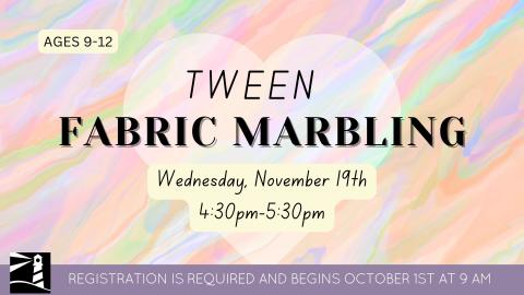 Tween Fabric Marbling