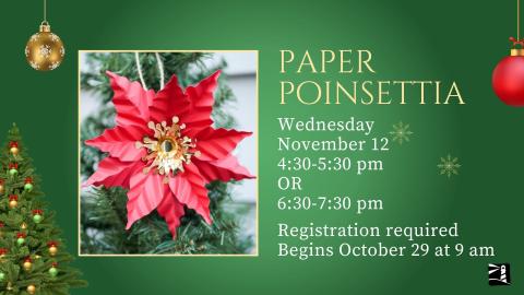 Paper Poinsettia