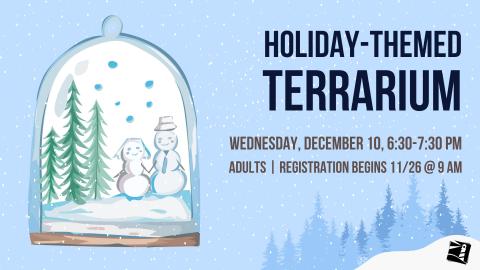 Holiday Themed Terrarium