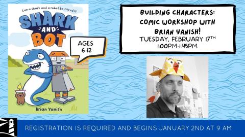 Building Characters Comic Workshop with Brian Yanish