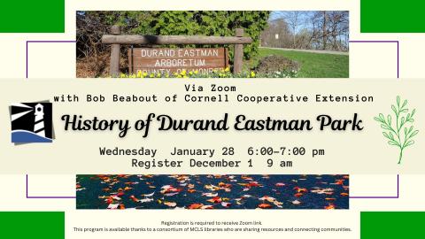 Durand Eastman Park History - ZOOM