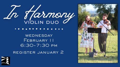 In Harmony - A Violin Duo