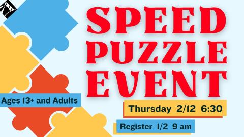 Speed Puzzle Event
