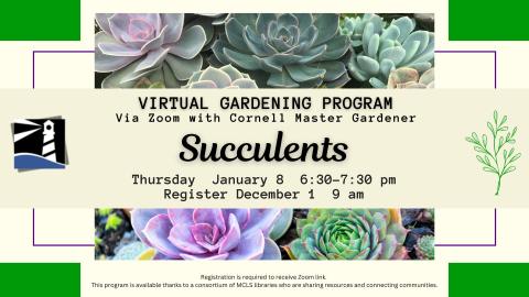 Succulents - Cornell Cooperative Extension - ZOOM