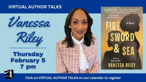 Virtual Author Talk: Vanessa Riley