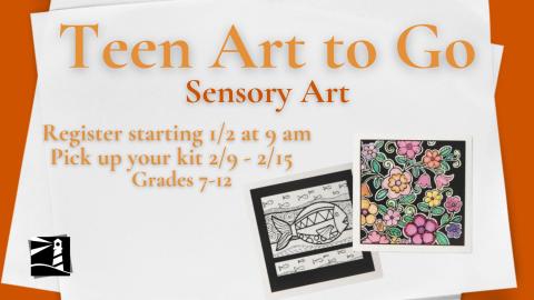 Teen Art to Go: Sensory Art