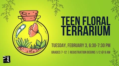 Teen Floral Terrarium