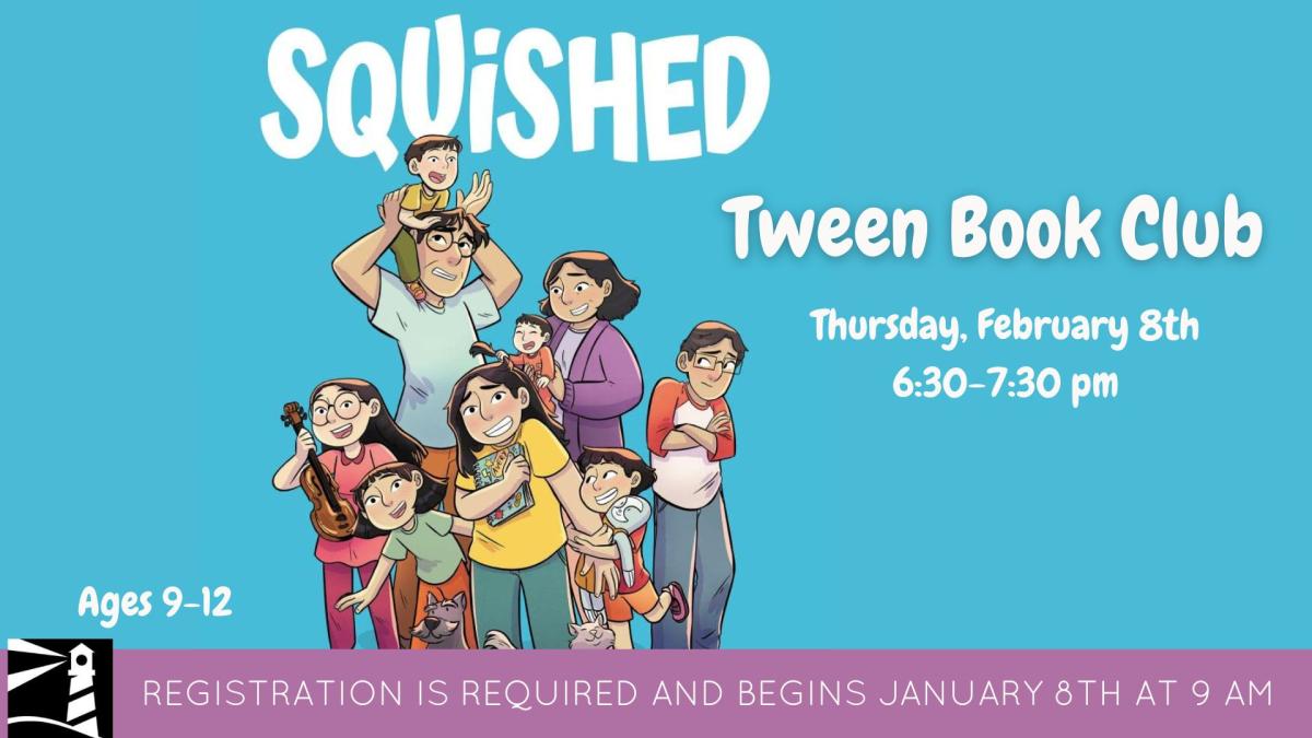 Tween Book Club: Squished 