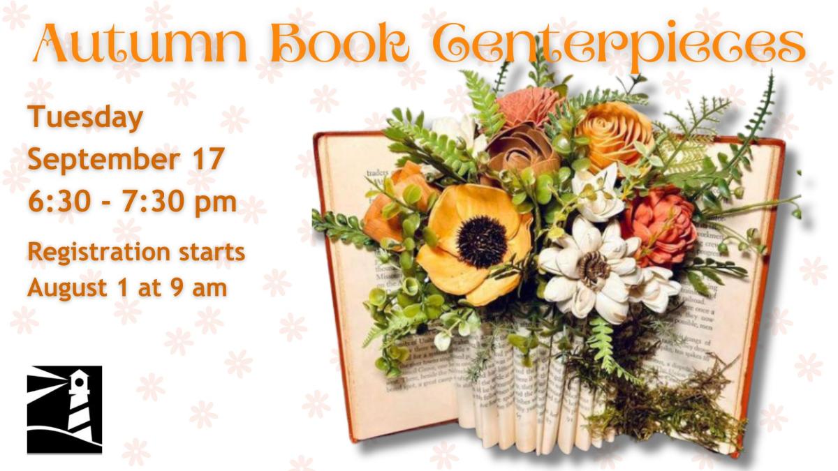 Autumn Book Centerpieces