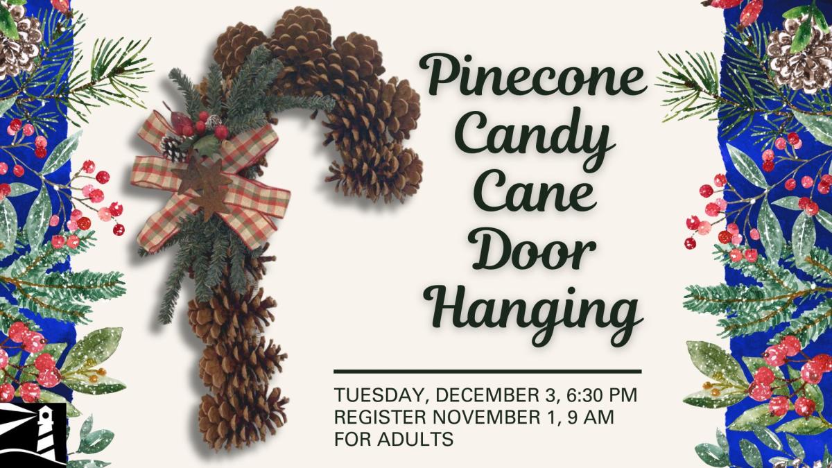 Pinecone Door Hanging