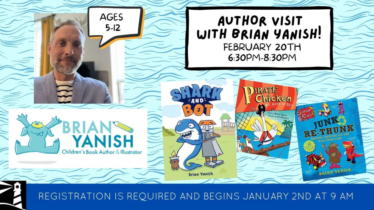 Author Visit with Brian Yanish