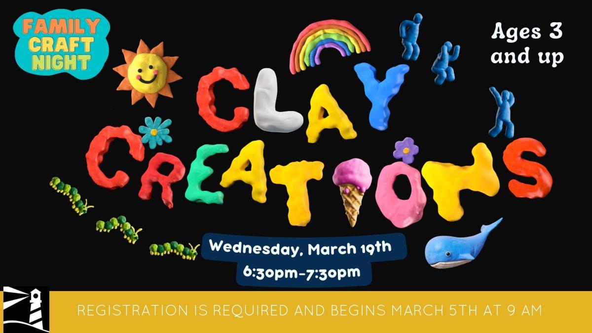 Family Craft Night: Clay Creations