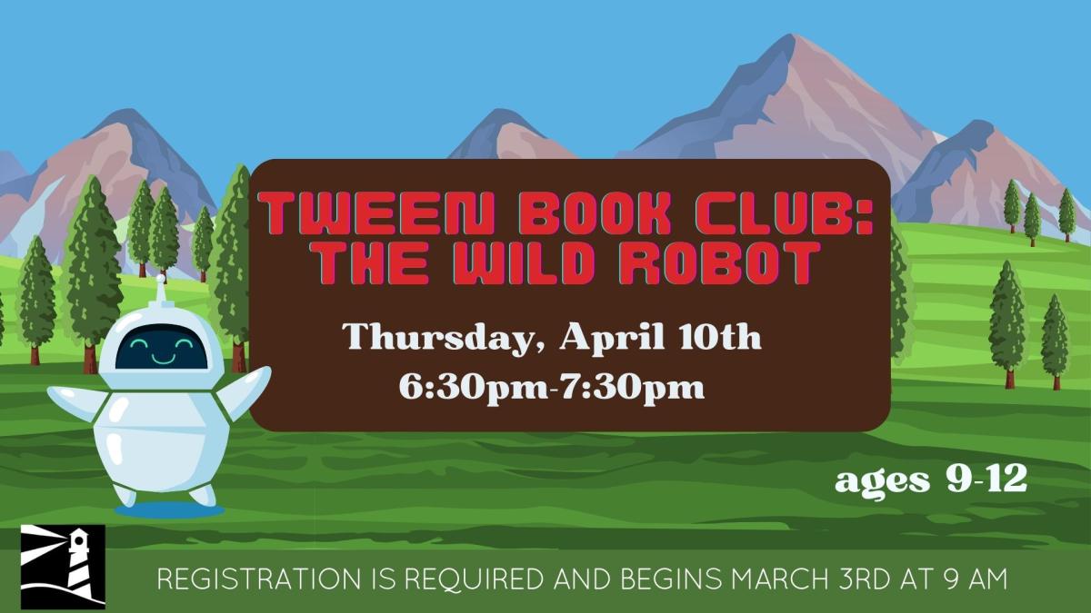 Tween Book Club: The Wild Robot