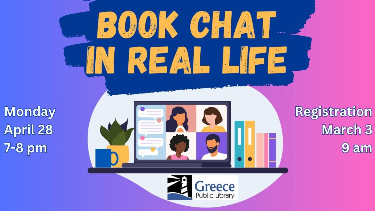 Monday Night Book Chat In Real Life!