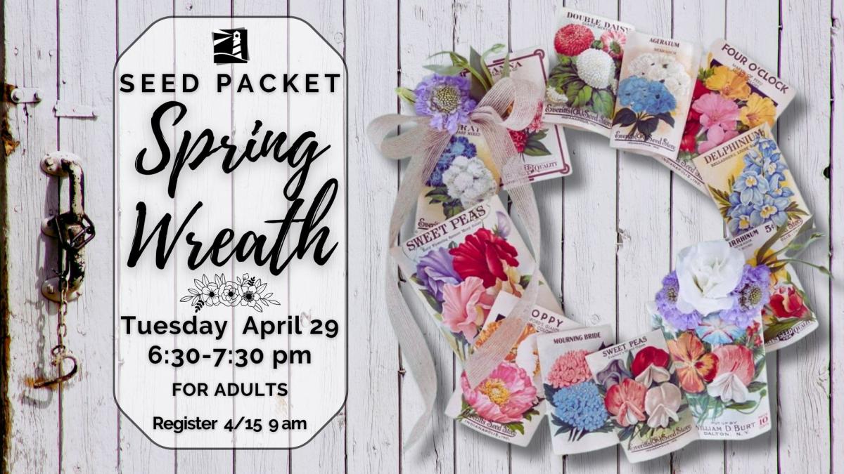 Seed Packet Spring Wreath