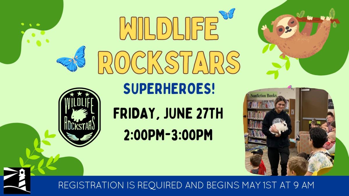 Meet the Wildlife Rockstars: Superheroes!