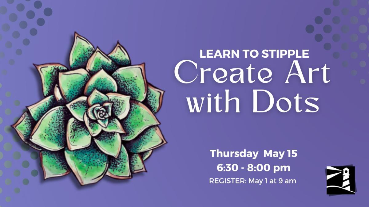 Learn to Stipple:  Create Art with Dots