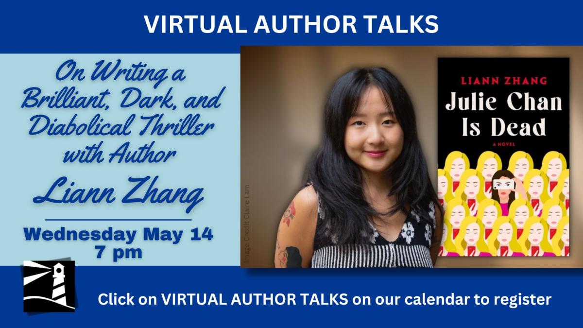 Virtual Author Talk: Thrillers with Liann Zhang