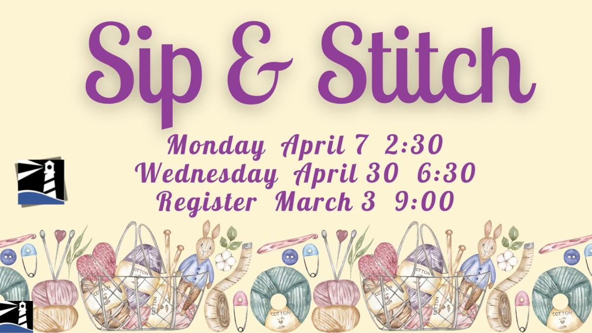 Sip And Stitch