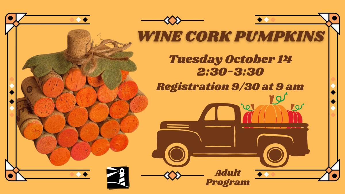 Wine Cork Pumpkins