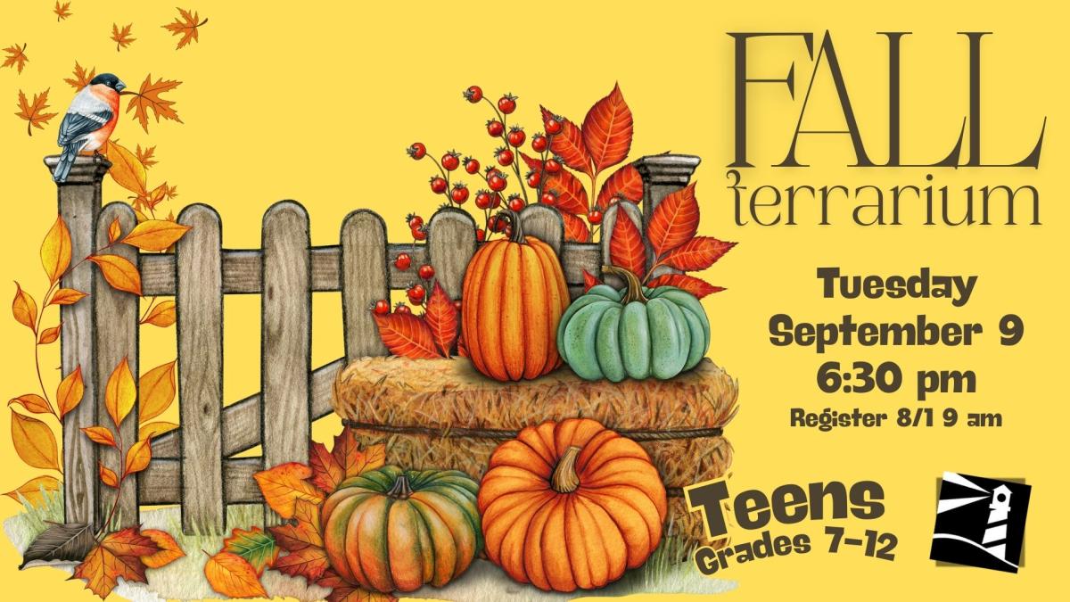 Teen Fall Themed Terrariums