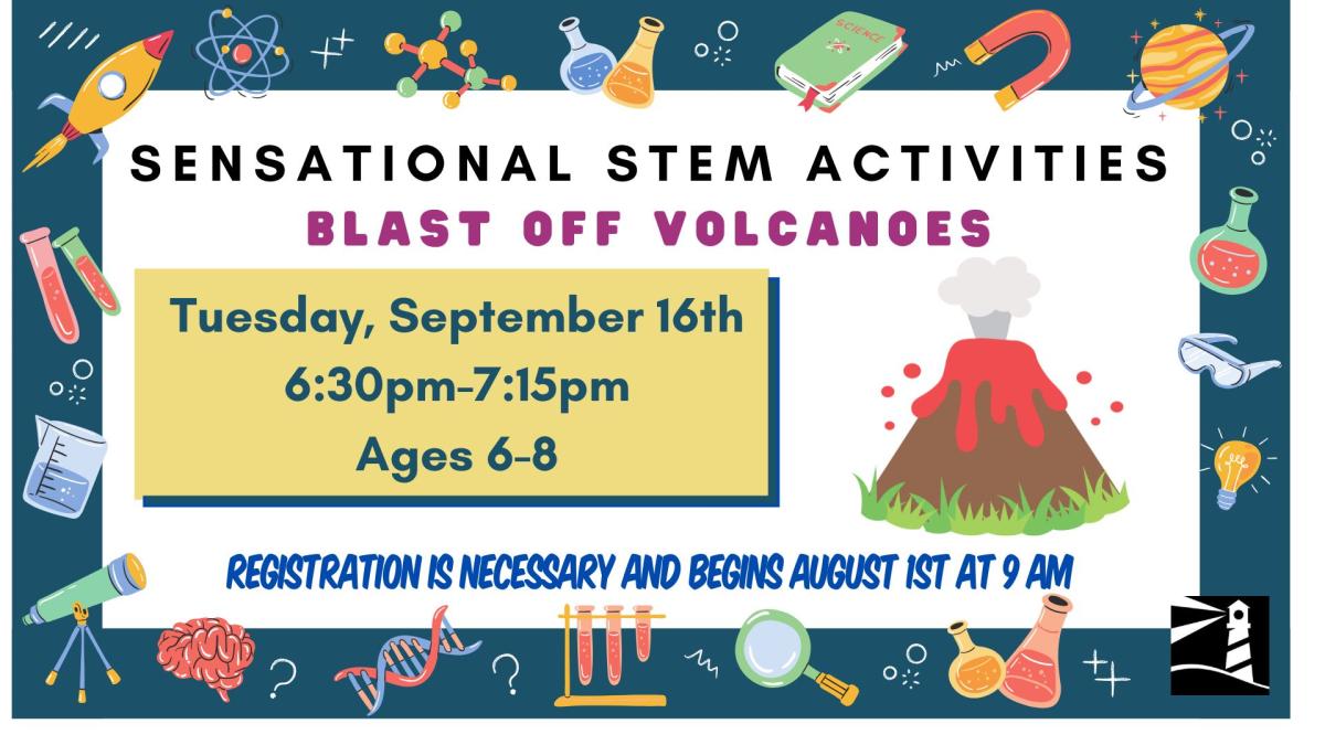 Sensational STEM: Blast-Off Volcanoes!