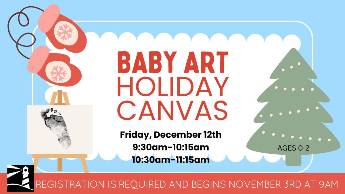 Baby Art Holiday Canvas
