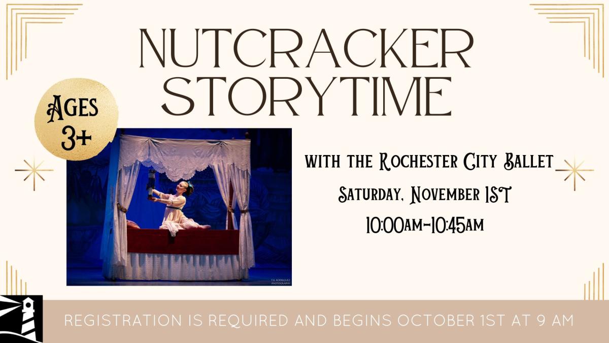 Nutcracker Story Time with Rochester City Ballet