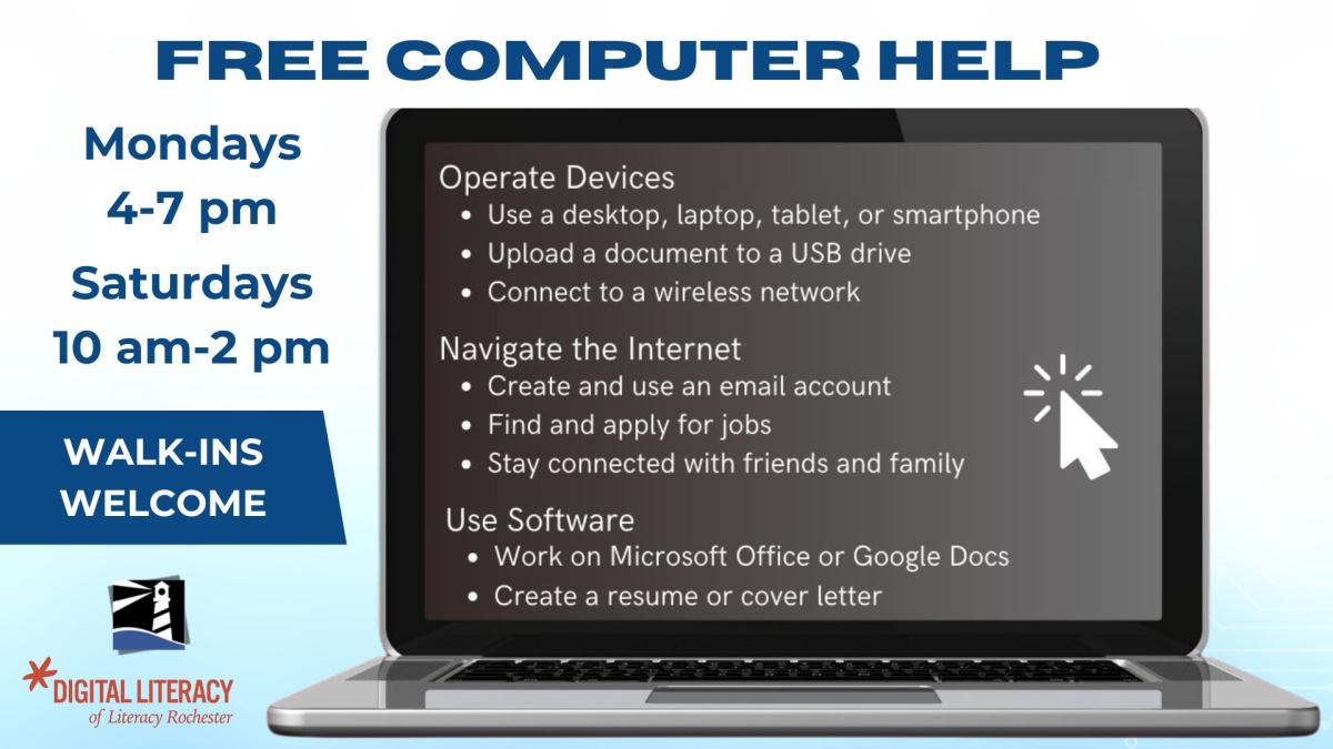 Digital Literacy Computer Help