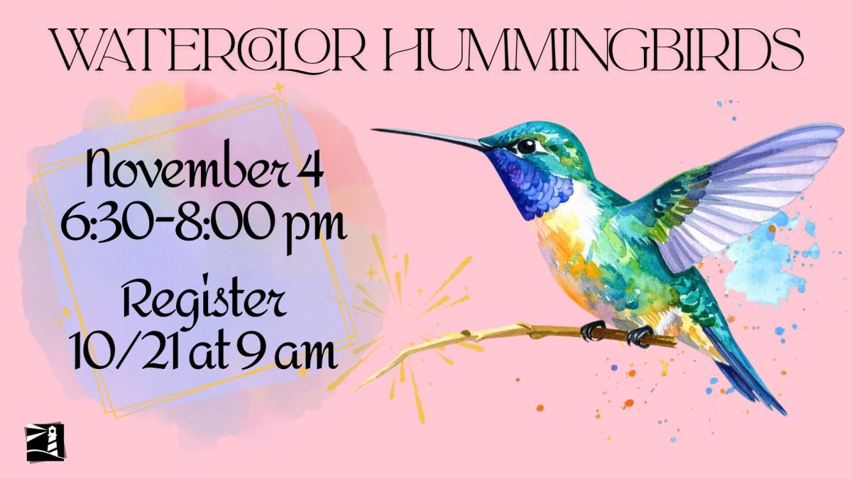 Watercolor Hummingbirds