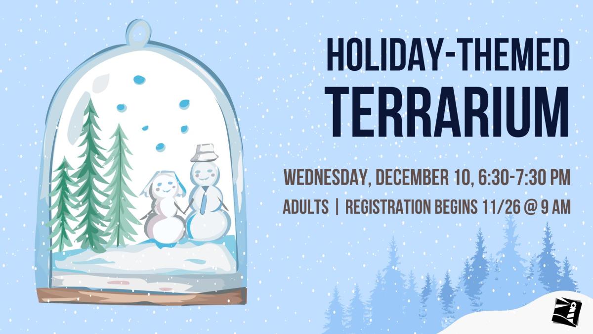 Holiday Themed Terrarium