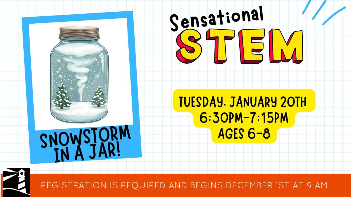 Sensational STEM: Snowstorm In a Jar!