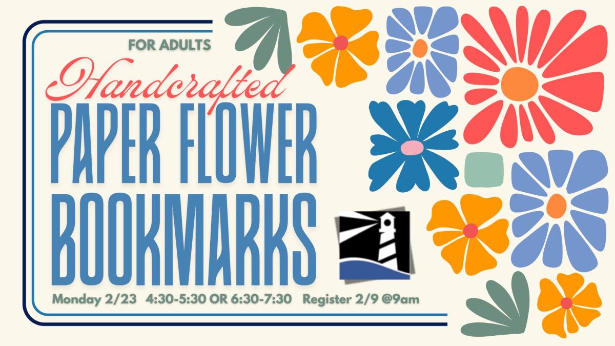 Handcrafted Paper Flower Bookmark