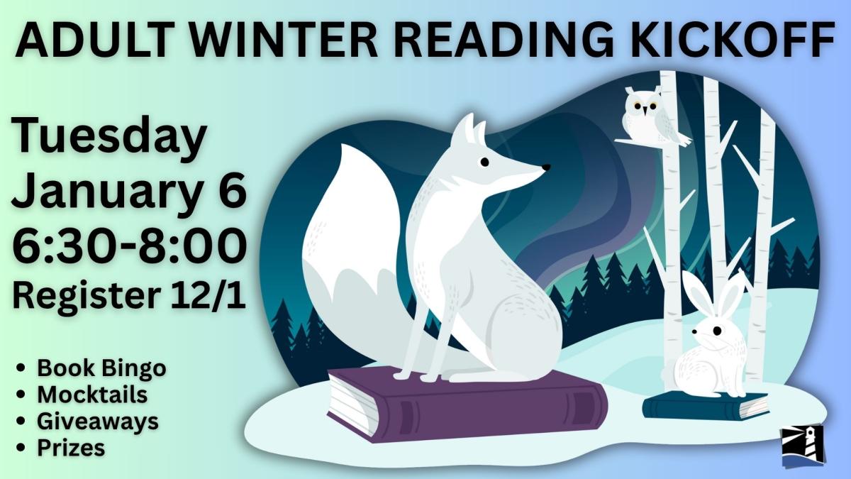 New Year, New Books:  Adult Winter Reading Kick-off!